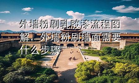 外墙粉刷乳胶漆流程图解，外墙粉刷墙面需要什么步骤
