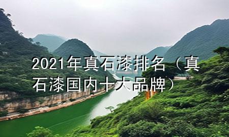 2021年真石漆排名（真石漆国内十大品牌）
