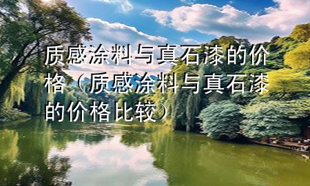 质感涂料与真石漆的价格（质感涂料与真石漆的价格比较）