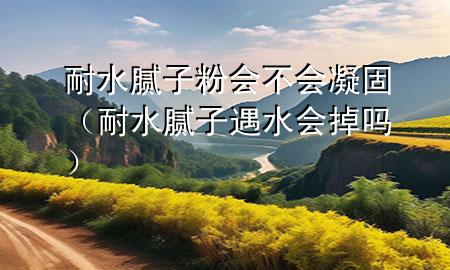 耐水腻子粉会不会凝固（耐水腻子遇水会掉吗）