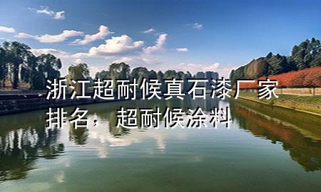 浙江超耐候真石漆厂家排名，超耐候涂料