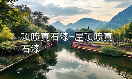 顶喷真石漆-屋顶喷真石漆