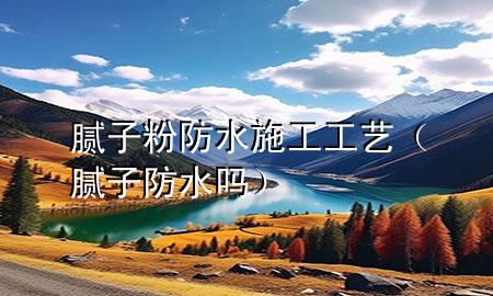 腻子粉防水施工工艺（腻子防水吗）