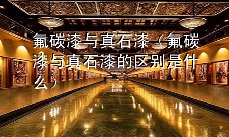 氟碳漆与真石漆（氟碳漆与真石漆的区别是什么）