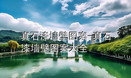 真石漆墙壁图案-真石漆墙壁图案大全