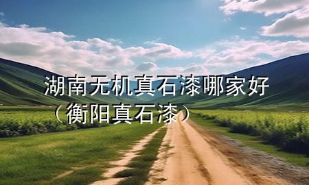 湖南无机真石漆哪家好（衡阳真石漆）