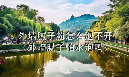 外墙腻子粉怎么泡不开（外墙腻子怕水泡吗）