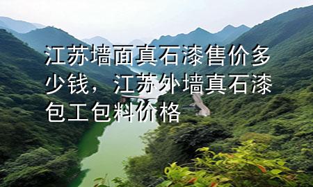 江苏墙面真石漆售价多少钱，江苏外墙真石漆包工包料价格