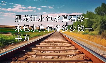 黑龙江水包水真石漆-水包水真石漆多少钱一平方
