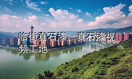 临街真石漆，真石漆视频工地