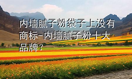 内墙腻子粉袋子上没有商标-内墙腻子粉十大品牌？