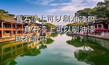 真石漆上可以刷油漆吗，真石漆上可以刷油漆吗有毒吗