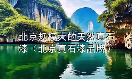 北京规模大的天然真石漆（北京真石漆品牌）