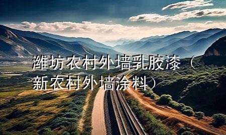 潍坊农村外墙乳胶漆（新农村外墙涂料）