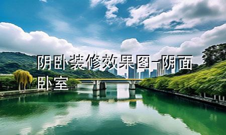 阴卧装修效果图-阴面卧室