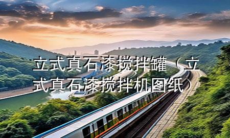 立式真石漆搅拌罐（立式真石漆搅拌机图纸）