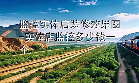 监控实体店装修效果图-实体店监控多少钱一个