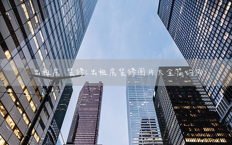 出租房 装修（出租房装修图片大全简约风）