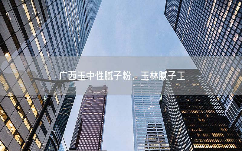 广西玉中性腻子粉，玉林腻子工